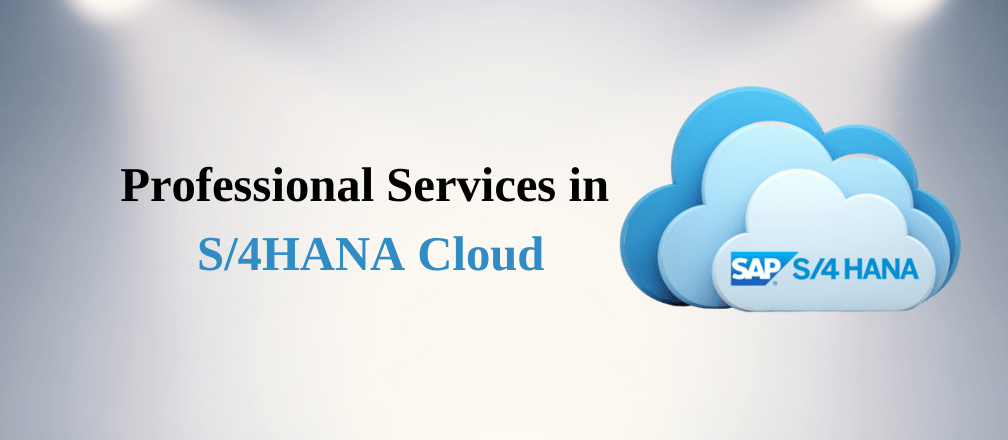 Professional Services in S4HANA Cloud