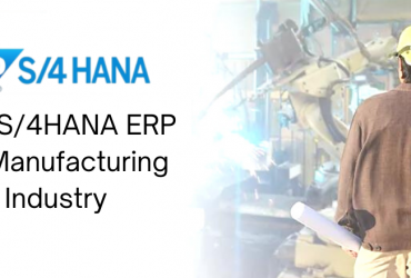 SAP S4HANA ERP for Manufacturing Industry
