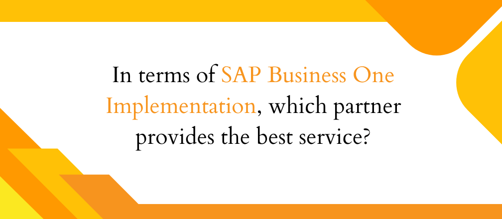 SAP Business One Implementation