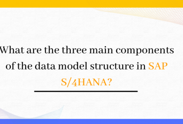 Data model in SAP S/4HANA?