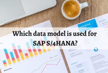 Which data model is used for SAP S4HANA