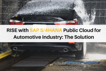 RISE with SAP S/4HANA Public Cloud for Automotive Industry