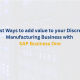 SAP Business One Manufacturing
