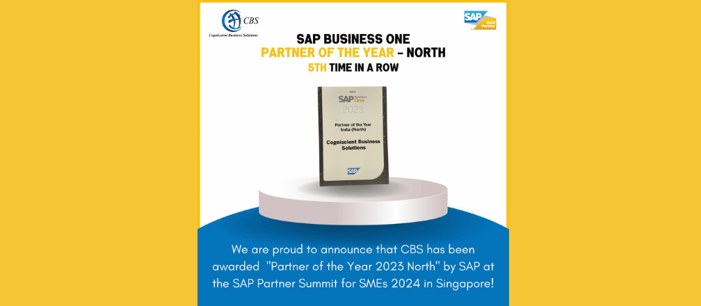 SAP Award Partner of the Year 2023