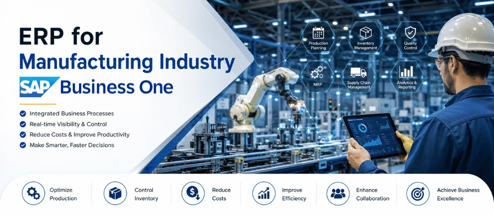 ERP for Manufacturing Industry